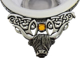 Heiland Coo 4" Glass Quaich