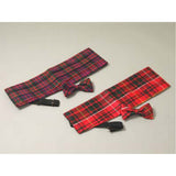 Tartan Cummerbund & Bow Tie