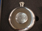 Flask Set Round - Celtic Swirl