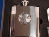 Flask Set Hip - Celtic Knot