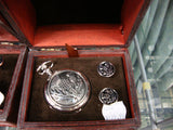 Celtic Pocket Watch  & Cufflink Sett